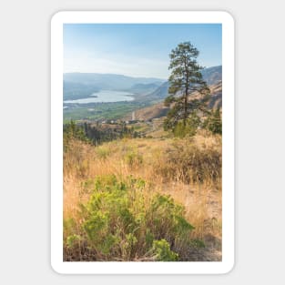 Osoyoos Summer Mountain View - Okanagan Valley Sticker